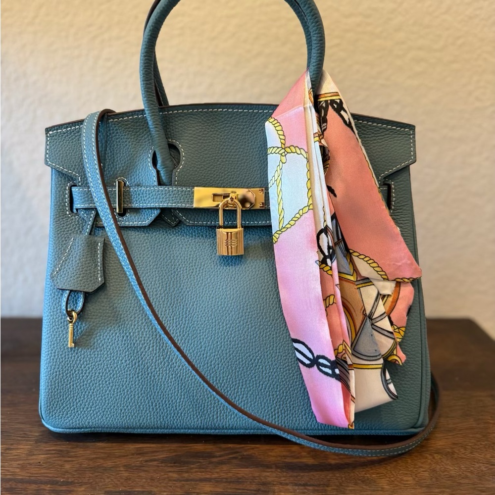 Designer inspired leather satchel bag handmade exclusive